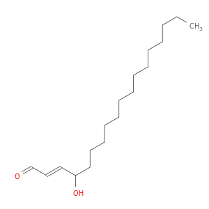 2-Octadecenal,4-hydroxy-