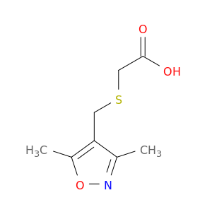 ([(3,5-Dimethylisoxazol-4-yl)methyl]thio)acetic acid