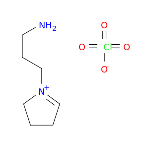2H-Pyrrolium, 1-(3-aminopropyl)-3,4-dihydro-, perchlorate