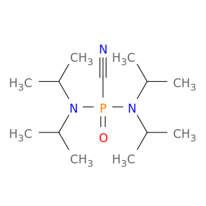 Phosphorocyanidic diamide, tetrakis(1-methylethyl)-