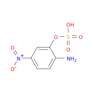 Phenol,2-amino-5-nitro-, 1-(hydrogen sulfate)