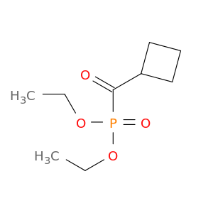 Phosphonic acid,(cyclobutylcarbonyl)-, diethyl ester (7CI,9CI)