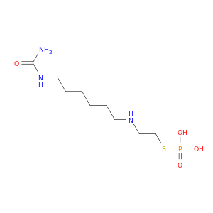 Urea, [6-[[2-(phosphonothio)ethyl]amino]hexyl]-