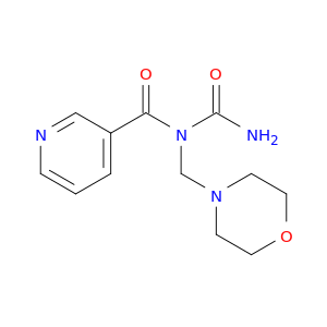 N-NICOTINOYL-N-MORPHOLINOMETHYLUREA