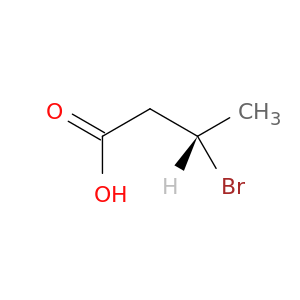 Butanoic acid, 3-bromo-, (S)-