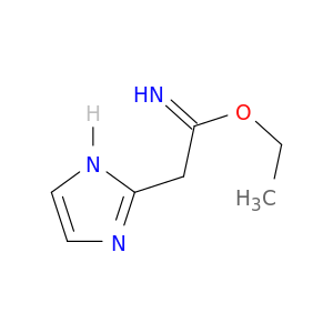 1H-Imidazole-2-ethanimidicacid, ethyl ester