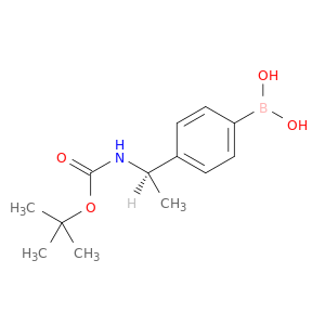(1R)-4-(1-Boc-氨基乙基)苯基硼酸