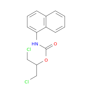 Carbamic acid, 1-naphthalenyl-, 2-chloro-1-(chloromethyl)ethyl ester