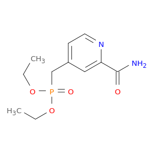 Phosphonic acid, [[2-(aminocarbonyl)-4-pyridinyl]methyl]-, diethyl ester