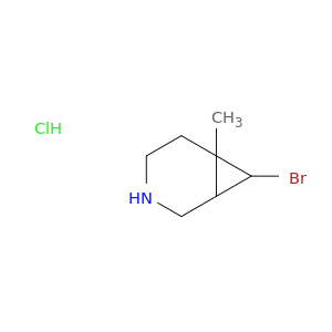 7-Bromo-6-methyl-3-azabicyclo[4.1.0]heptane Hydrochloride