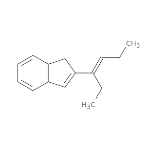 1H-Indene, 2-[(1E)-1-ethyl-1-buten-1-yl]-