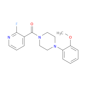 Methanone, (2-fluoro-3-pyridinyl)[4-(2-methoxyphenyl)-1-piperazinyl]-