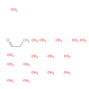 Propanal, heptadecahydrate