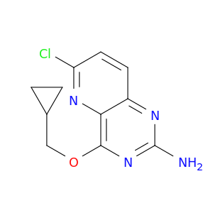 Pyrido[3,2-d]pyrimidin-2-amine, 6-chloro-4-(cyclopropylmethoxy)-