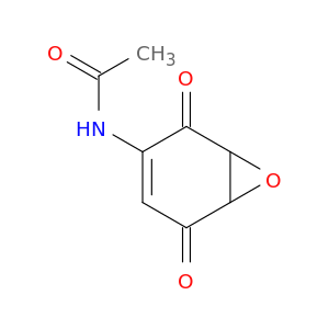 Acetamide, N-(2,5-dioxo-7-oxabicyclo[4.1.0]hept-3-en-3-yl)-
