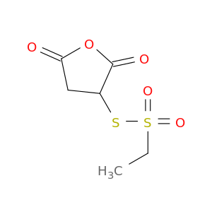 Ethanesulfonothioic acid, S-(tetrahydro-2,5-dioxo-3-furanyl) ester