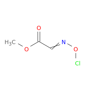 Acetic acid, [(chlorooxy)imino]-, methyl ester