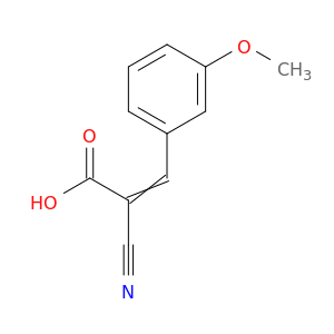 2-Cyano-3-(3-methoxyphenyl)acrylic acid