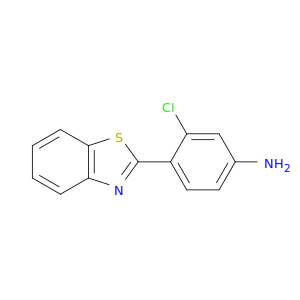 Benzenamine, 4-(2-benzothiazolyl)-3-chloro-