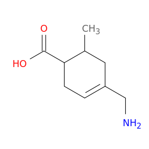 3-Cyclohexene-1-carboxylic acid, 4-(aminomethyl)-6-methyl-