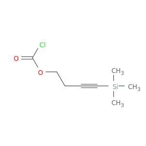 Carbonochloridic acid, 4-(trimethylsilyl)-3-butynyl ester