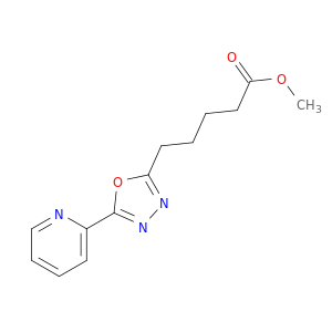 1,3,4-Oxadiazole-2-pentanoic acid, 5-(2-pyridinyl)-, methyl ester