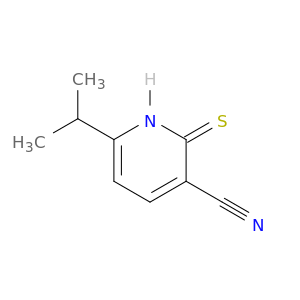 3-Pyridinecarbonitrile, 1,2-dihydro-6-(1-methylethyl)-2-thioxo-