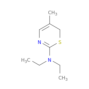6H-1,3-Thiazin-2-amine, N,N-diethyl-5-methyl-