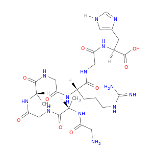 L-Histidine, glycyl-L-alanylglycyl-L-alanylglycyl-L-arginylglycyl-