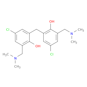 Phenol, 2,2'-methylenebis[4-chloro-6-[(dimethylamino)methyl]-