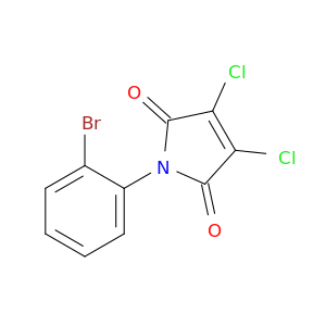 1H-Pyrrole-2,5-dione, 1-(bromophenyl)-3,4-dichloro-