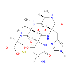 L-Cysteine, L-cysteinyl-L-seryl-L-histidyl-L-alanyl-L-valyl-