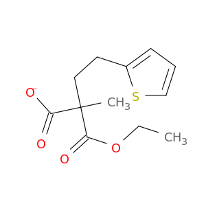 Propanedioic acid, methyl[2-(2-thienyl)ethyl]-, monoethyl ester