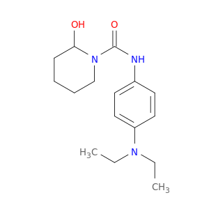 1-Piperidinecarboxamide, N-[4-(diethylamino)phenyl]-2-hydroxy-