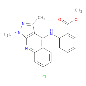 methyl 2-[(7-chloro-1,3-dimethyl-1h-pyrazolo[3,4-b]quinolin-4-yl)amino]benzoate