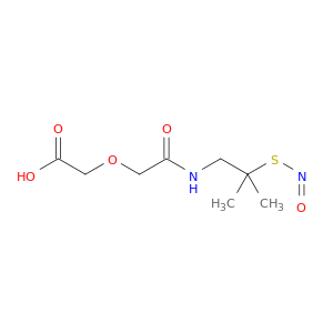 Acetic acid, [2-[[2-methyl-2-(nitrosothio)propyl]amino]-2-oxoethoxy]-