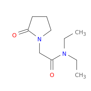 1-Pyrrolidineacetamide, N,N-diethyl-2-oxo-