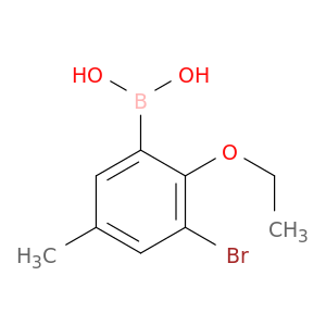3-溴-2-乙氧基-5-甲基苯基硼酸