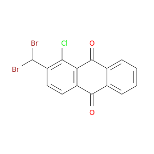 1-chloro-2-(dibromomethyl)anthracene-9,10-dione