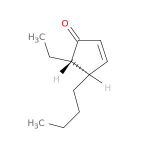 2-Cyclopenten-1-one, 4-butyl-5-ethyl-, trans-