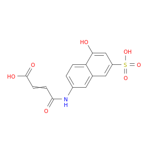 2-Butenoic acid, 4-[(5-hydroxy-7-sulfo-2-naphthalenyl)amino]-4-oxo-