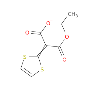 Propanedioic acid, 1,3-dithiol-2-ylidene-, monoethyl ester