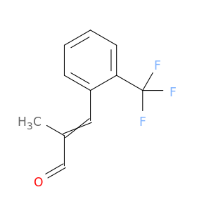 2-methyl-3-[2-(trifluoromethyl)phenyl]prop-2-enal