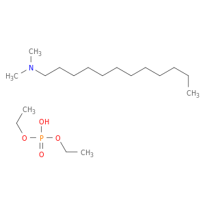 磷酸,二乙酯,Compd。用N,N-二甲基-1-十二烷(1：1)