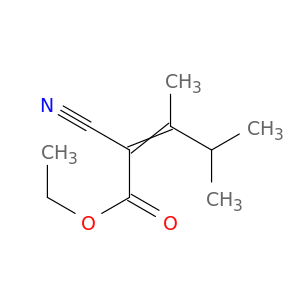 2-Pentenoic acid, 2-cyano-3,4-dimethyl-, ethyl ester