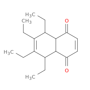 1,4-Naphthalenedione, 5,6,7,8-tetraethyl-4a,5,8,8a-tetrahydro-