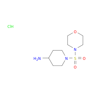 1-(Morpholinosulfonyl)piperidin-4-amine hydrochloride