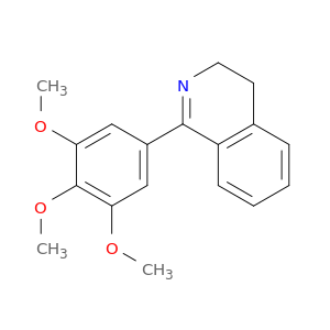 Isoquinoline, 3,4-dihydro-1-(3,4,5-trimethoxyphenyl)-