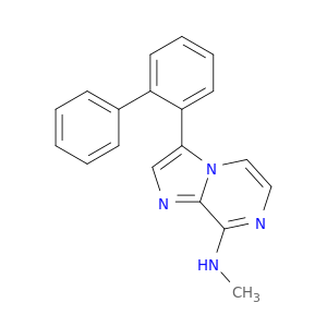Imidazo[1,2-a]pyrazin-8-amine, 3-[1,1'-biphenyl]-2-yl-N-methyl-