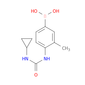 4-(3-环丙基脲基)-3-甲基苯基硼酸